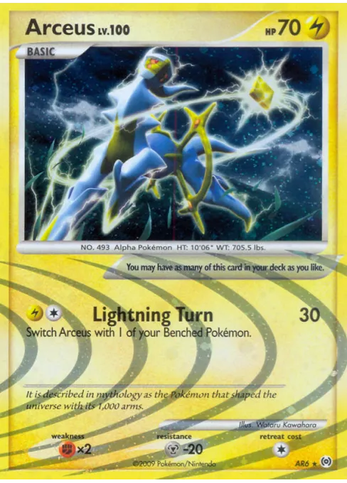 Arceus - Reverse Holo