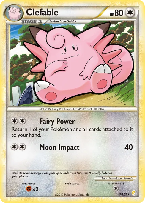 Clefable - Reverse Holo