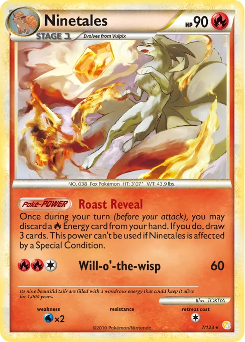 Ninetales - Reverse Holo