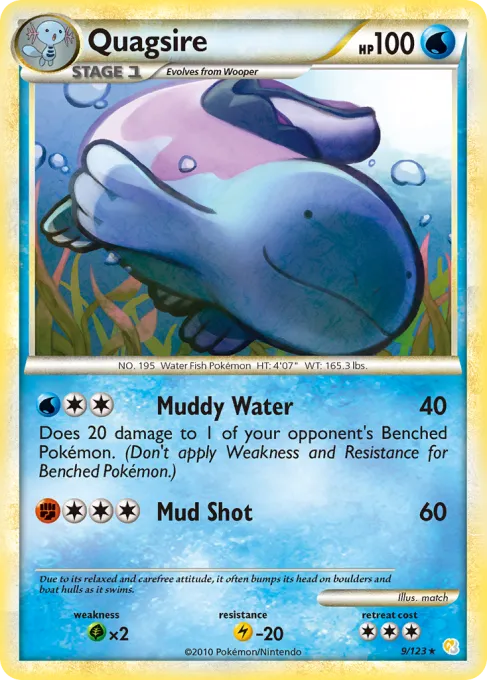 Quagsire - Reverse Holo