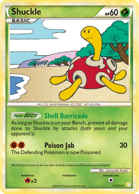 Shuckle - Reverse Holo