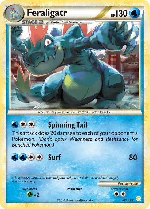 Feraligatr - Reverse Holo