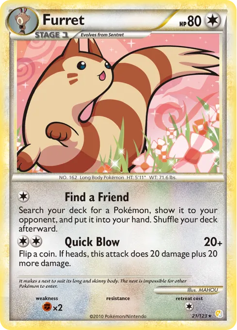 Furret - Reverse Holo