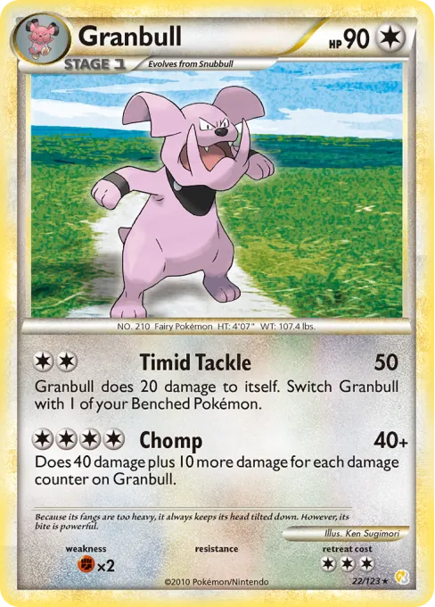 Granbull - Reverse Holo