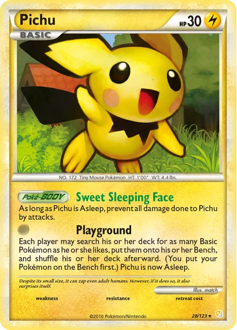 Pichu - Reverse Holo