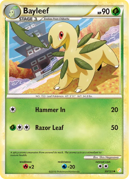 Bayleef - Reverse Holo