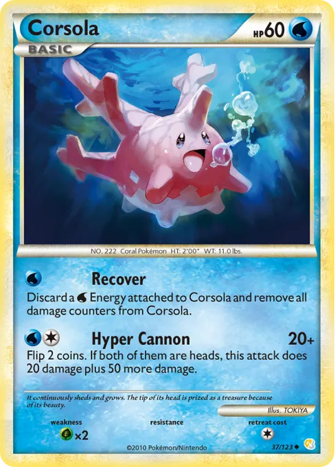 Corsola - Reverse Holo