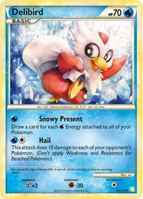 Delibird - Reverse Holo