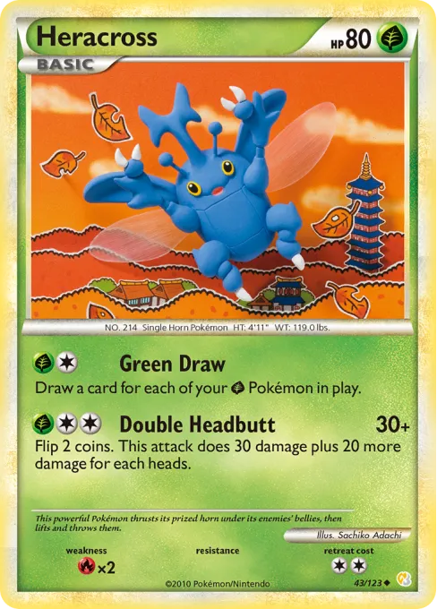 Heracross - Reverse Holo
