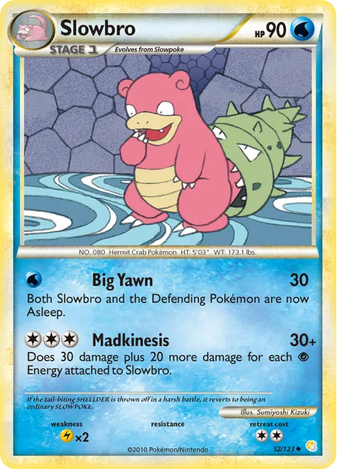 Slowbro - Reverse Holo