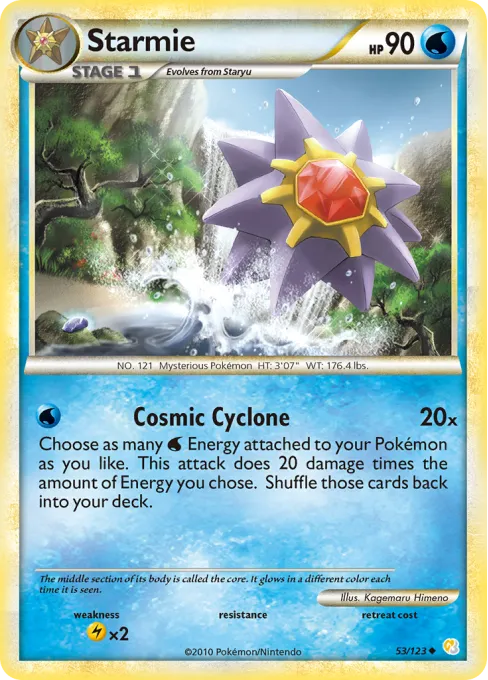 Starmie - Reverse Holo