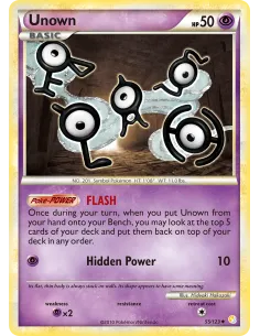 Unown - Reverse Holo