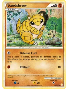 Sandshrew - Reverse Holo