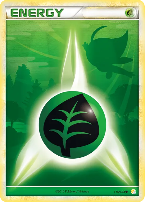 Grass Energy - Reverse Holo
