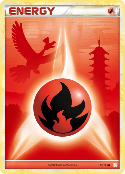 Fire Energy - Reverse Holo