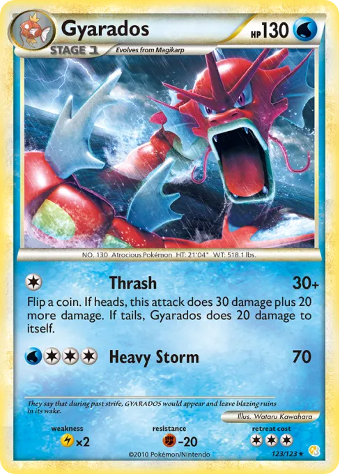 Gyarados - Reverse Holo