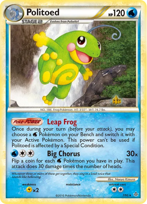 Politoed - Reverse Holo