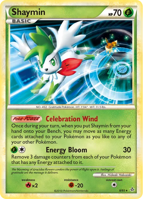 Shaymin - Reverse Holo