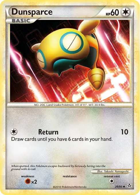 Dunsparce - Reverse Holo