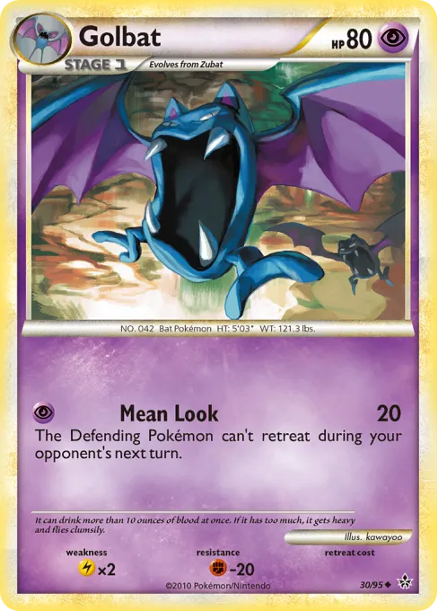 Golbat - Reverse Holo