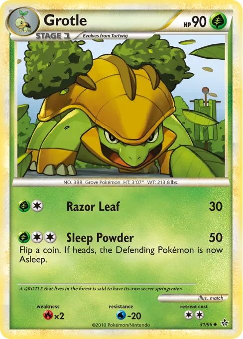 Grotle - Reverse Holo