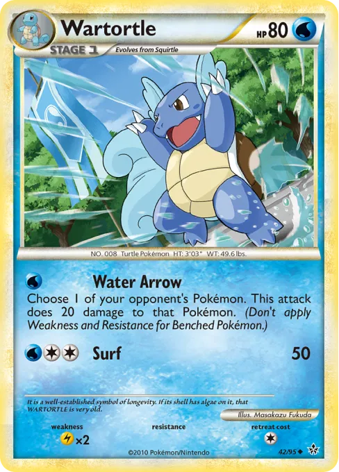 Wartortle - Reverse Holo