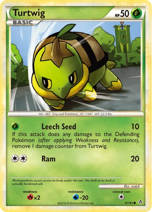Turtwig - Reverse Holo