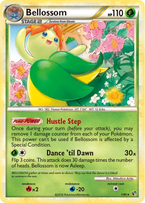 Bellossom - Reverse Holo