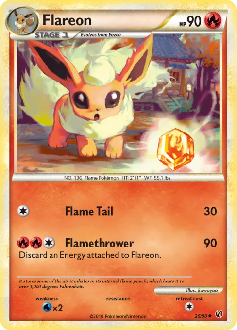 Flareon - Reverse Holo