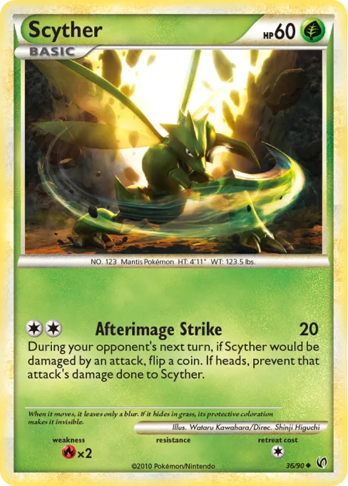 Scyther - Reverse Holo