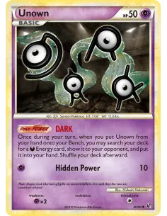 Unown - Reverse Holo