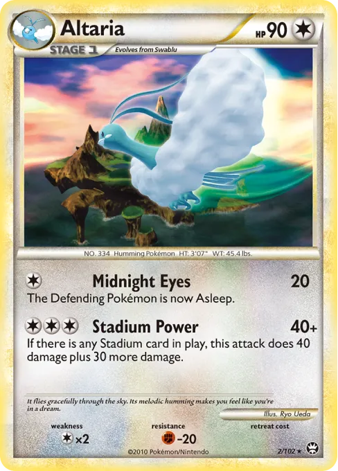 Altaria - Reverse Holo