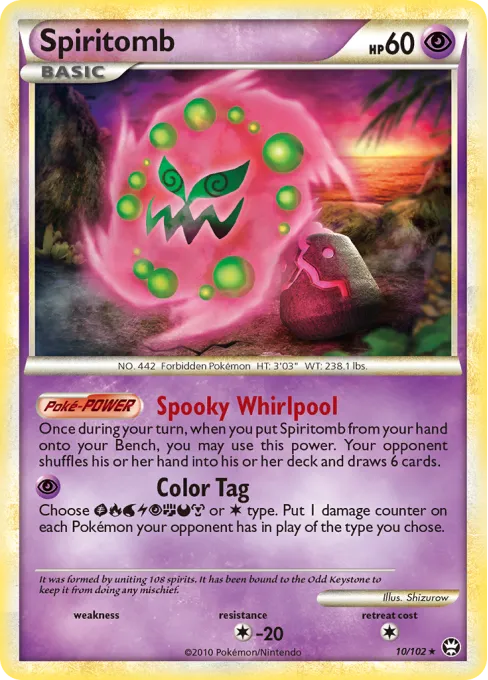 Spiritomb - Reverse Holo