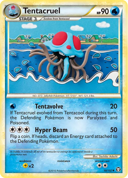 Tentacruel - Reverse Holo