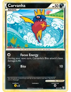 Carvanha - Reverse Holo