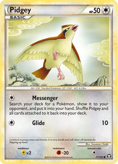 Pidgey - Reverse Holo