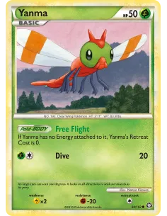 Yanma - Reverse Holo