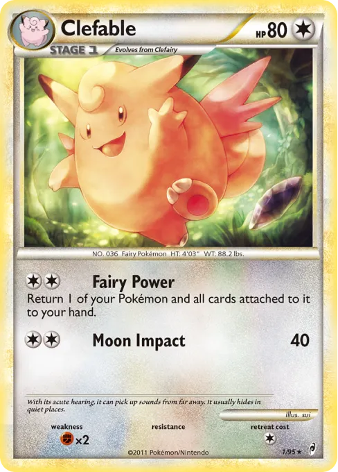 Clefable - Reverse Holo