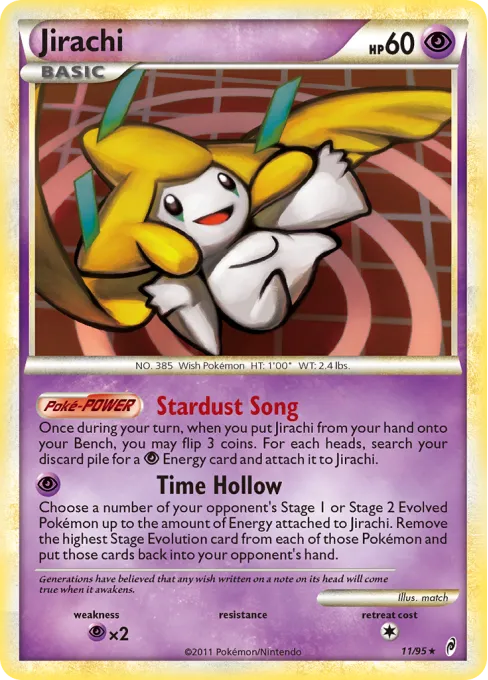Jirachi - Reverse Holo