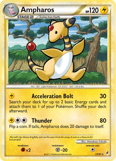 Ampharos - Reverse Holo