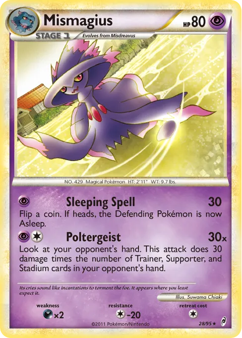 Mismagius - Reverse Holo