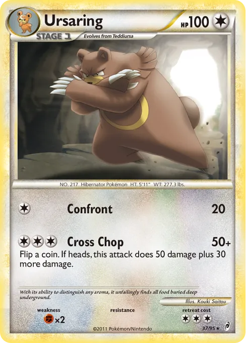 Ursaring - Reverse Holo
