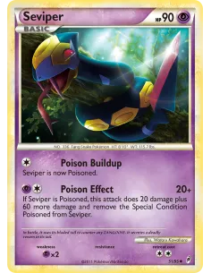 Seviper - Reverse Holo