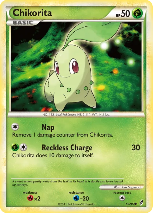 Chikorita - Reverse Holo