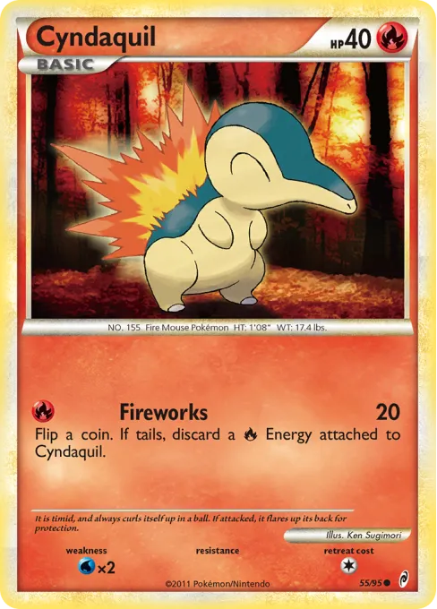 Cyndaquil - Reverse Holo
