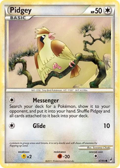 Pidgey - Reverse Holo