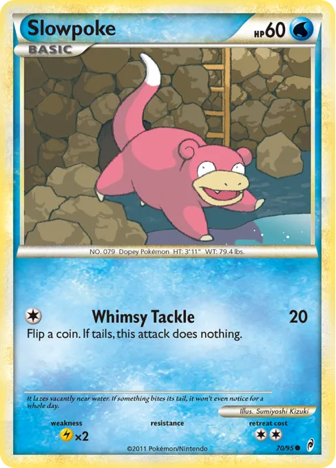 Slowpoke - Reverse Holo