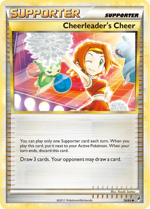 Cheerleader's Cheer - Reverse Holo