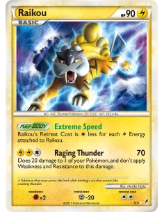 Raikou - Reverse Holo