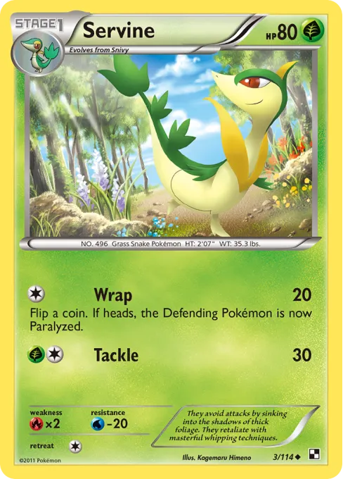 Servine - Reverse Holo